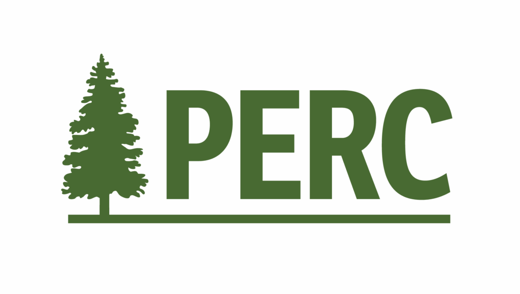 perc logo green with the letter PERC